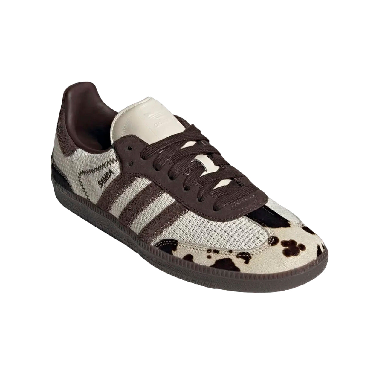 No title X Samba Cow Print Shoes
